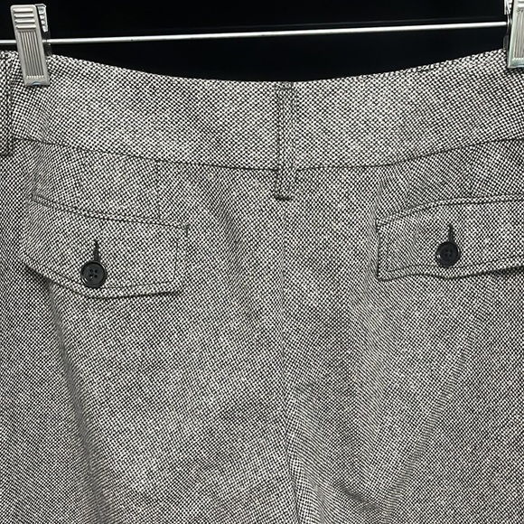 LOFT- cropped and cuffed wool dress pants - Picture 4 of 9